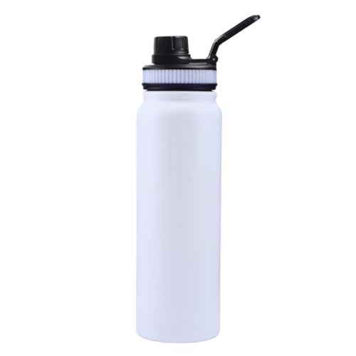 Garrafa De Água Térmica Garrafinha Em Aço Inox Antivazamento Com ...