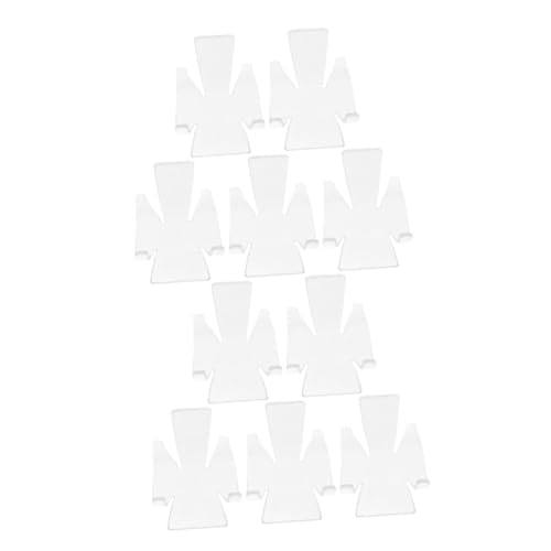 Ciieeo Sturdy Crystal Pendant Display Stand 10pcs Acrylic Mineral Holder for Specimens