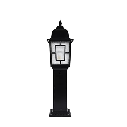 Colonne lampe E27 étanche pour sécuriser les zones sombres du jardin