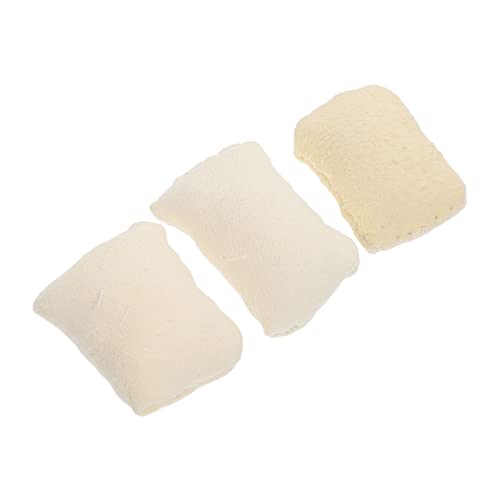 VANZACK 3 Pcs Delicate Erhu Practice Mute Silencers Comfortable Sound Filter Mat for Beginners Erhu Accessories Beige