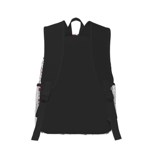 Sac à dos de randonnée décontracté avec imprimé imprimé talons hauts - 3