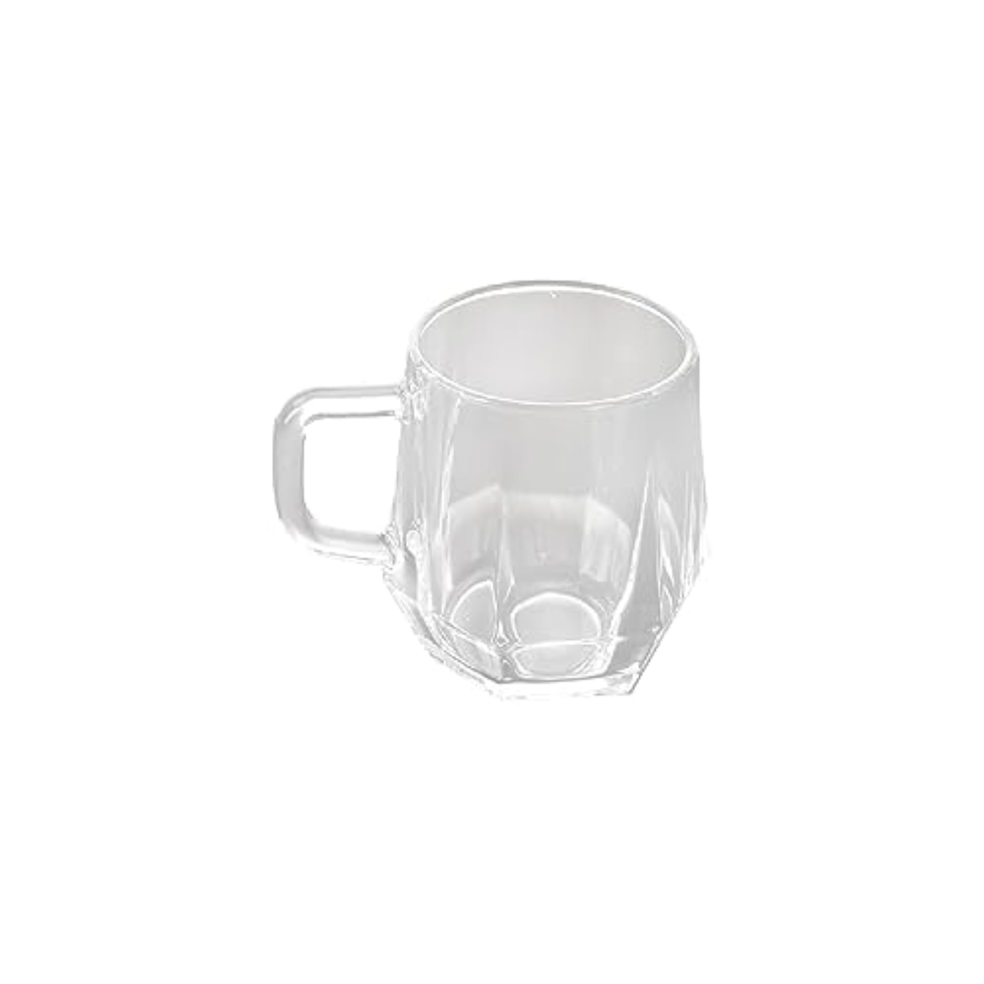 Unique Clear Coffee Cups for Tea Cocktail Juice Transparent