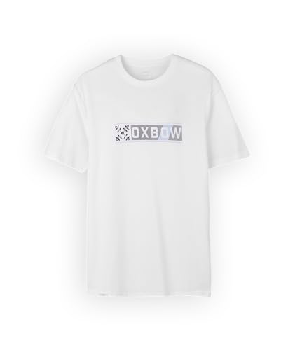 OXBOW Tee-shirt manches courtes FRAMED Hiver 2025 Manches courtes, Col rond, Motif sur l'avant