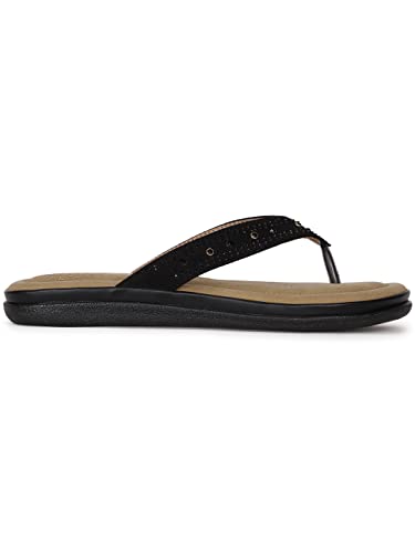 Image of BATA womens DIAMONTE Black Slipper - 5 UK (6716942050)