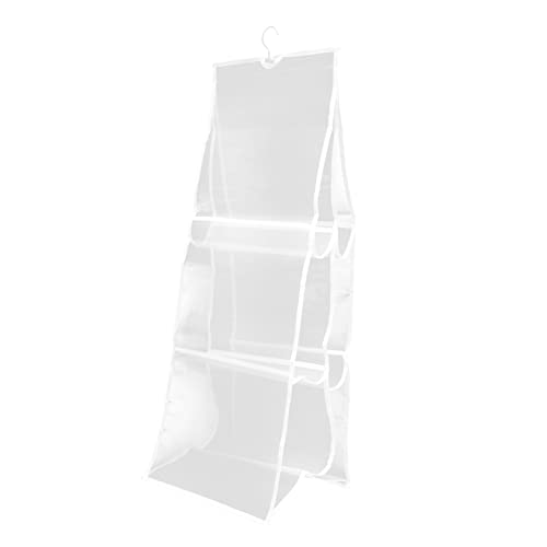 GLEAVI Hanging Storage Bag for Handbags Dust Bag Organizer Mesh Design for Over Door Use for Closet and Home and Easy to Clean Pouch for Handbags