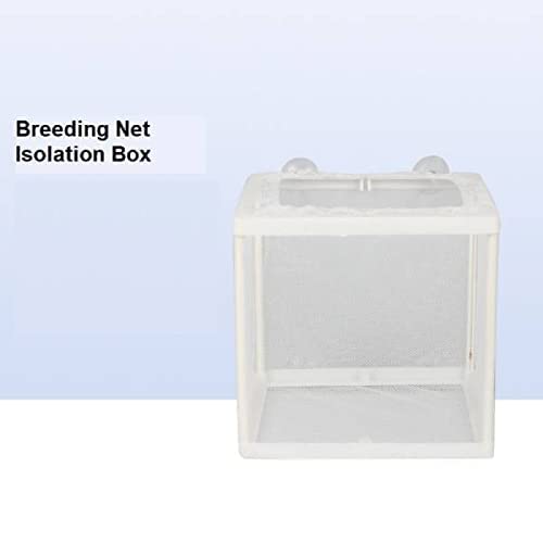 B&K Aquarium Breeder Box Fish Nylon Mesh Fish Fry Hatchery Floating Isolation Separation Net