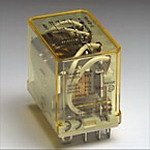 IDEC Corporation RH4B-UAC24V Relay; E-Mech; Gen Purp; 4PDT; Cur-Rtg 10A; Ctrl-V 24AC; Vol-Rtg 240/30AC/DC; Blade