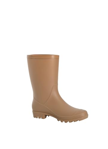 Women's Mid Calf Rain Boots Waterproof Fashion Garden Shoes Anti-slipping Rainboots For Women Comfortable Insole Light Rain Shoes2