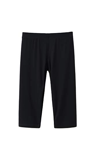 IRELIA 3 Pack Modal Girls Leggings Capri Solid Pant for School/Holiday3