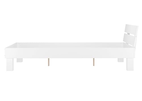 Erst-Holz®Einzelbett Buchebett massiv weiß 120x200 Futonbett Bettrahmen Rollrost Matratze 60.86-12WM – Bild 8
