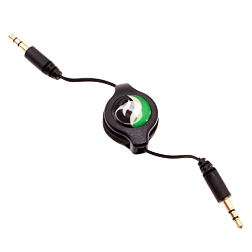 Cable auxiliar retráctil 3.5mm para audio