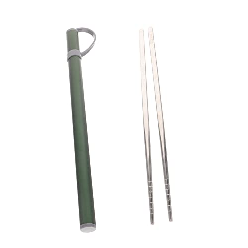 BESPORTBLE 2 Sätze Essstäbchen besteckset wanderausrüstung essgeschirr...