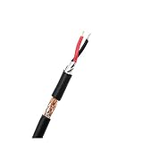Lasitech Cavo Schermato RS485 A Doppino Intrecciato da 1/10 M 26awg 24awg 22awg 20awg 18awg Dati Schermati con Treccia di Lamina Comunicazione(2pin 1m,24 awg)