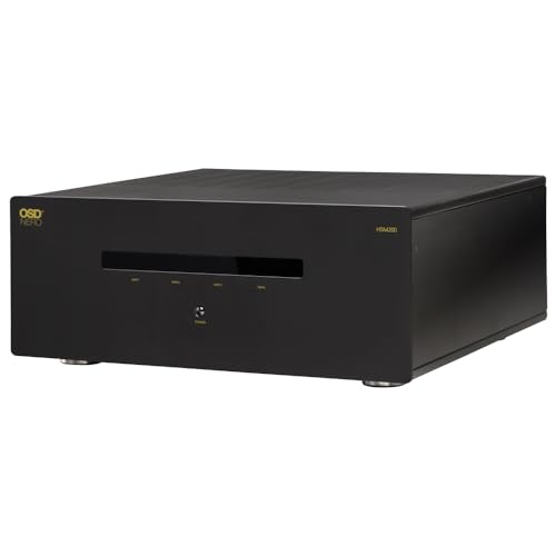 OSD Audio Nero HTA4200 Multi Channel (4X) 200W/Ch Home Theater Amplifier, Bridgeable 300W/Ch