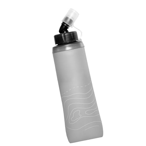 KAHDGSS Soft Flask - Botella de agua plegable para correr, para hidratación, ciclismo, senderismo, correr, fácil de usar