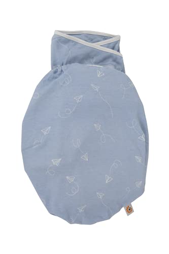Image of Ergobaby Swaddle Wrap, Original Swaddler, Paper Planes