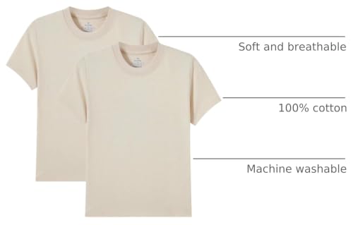 Image of Cadidi Dinos Boys Short Sleeve Shirt Kids Crewneck T-Shirts Top Girls Tee