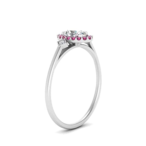 Bague argent 925 solitaire de mariage ovale, un bijou d'exception