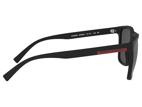 Image of Armani Exchange mens Ax4080s Square Sunglasses