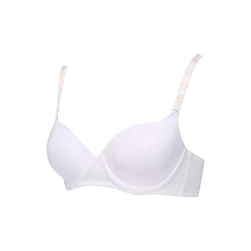 Image of Triumph Fancy T-Shirt Bra Invisible Wired Padded Medium Coverage and Shapely Support Bra