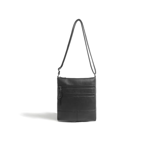 Sac seau noir en cuir PU pour femme : le sac crossbody idéal au quotidien