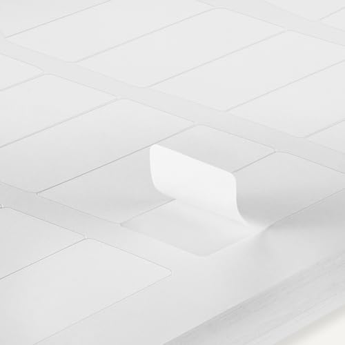 Image of Amazon Basics Printable Address Labels, White, 2 /3 inch x 1-3 /4 inch, 3000 Blank Mailing Labels