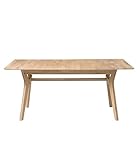 HOCHWERTIGER ESSTISCH AUS MASSIVHOLZ - Nordisches, schlichtes Design trifft auf Qualität und Funktionalität: Mit unserem Nordic Story Massivholztisch bringen Sie einen dezenten Look und gute Qualität in Ihr Zuhause. Er ist aus 100% natürlichem Eichenholz und deshalb besonders langlebig und robust. Ein echter Hingucker!