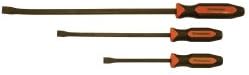 14071OR 3 Piece Curved Pry Bar Dominator - Orange
