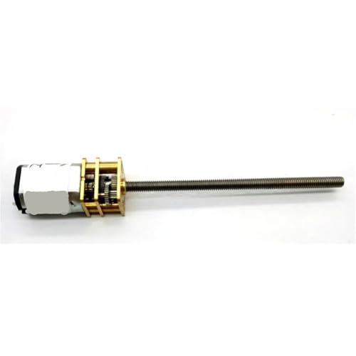 Motorini ventole Vite M3, albero filettato da 55 mm, motore CC 3V, 6V, 12V, riduttore elettrico personalizzato da 30/100/200/250/300/600 giri/min, N20, 1 pezzo(200rpm,6V)