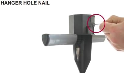 Id-daħħal dwiefer fit-toqba tal-ganċ tat-tester tal-kompattazzjoni tal-ħamrija