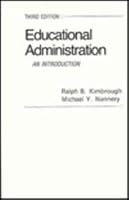 Educational Administration An Introduction 0023639709 Book Cover