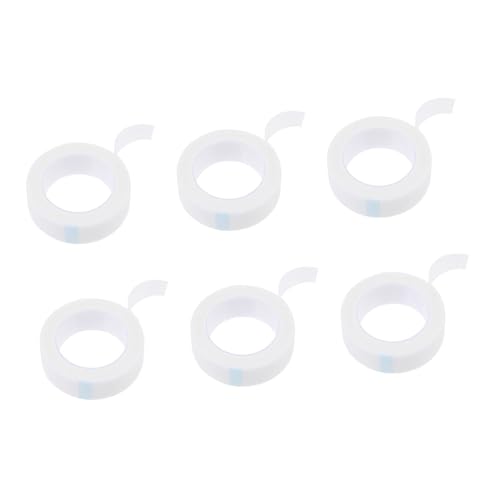 Healeved 8Rolls Lash Grafting Tape Non Woven Eye Breathable Comfortable Adhesive for Eyelash Extensions for Salon Home Use