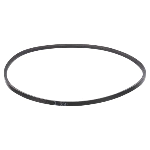 uxcell 3 Pcs 3L350 Classic Wrapped Rubber V-Belt, 35"(889mm) Outside Circumference, 3L Profile V Belt 3/8" Width 7/32" Height