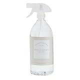 Hillhouse Naturals 1 liter Fresh Linen linen Mist. Aromatherapy Spray for Relaxation and Sleep. With scents of lemon and orange interwoven with bergamot, rose, jasmine and musk. Made in the USA