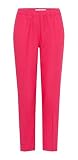 Brax Damskie spodnie w stylu Maron S Pure Linen Pull On, magenta, 34W / 32L