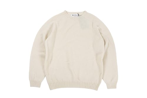 Saddle Shoulder Crew Neck Sweater-L2474/7-Vanilla-40
