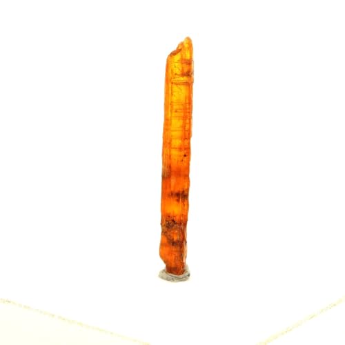 Cyanite orange de 1.61 carats vibrations de Tanzanie et éclat de Loliondo