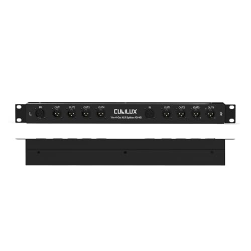 Répartiteur XLR Cubilux pour connecter table de mixage et haut-parleurs