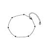 ChainsPro Anklets for Women Waterproof, Adjustable Stainless Steel/ Sterling Silver/14K Gold Plated Ankle Bracelets for Women, Non Tarnish Layered Anklets Beach Jewelry Gifts for Swimming & Daily Wear (Send Gift Box)