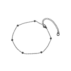 ChainsPro Anklets for Women Waterproof, Adjustable Stainless Steel/ Sterling Silver/14K Gold Plated Ankle Bracelets for Women, Non Tarnish Layered Anklets Beach Jewelry Gifts for Swimming & Daily Wear (Send Gift Box)