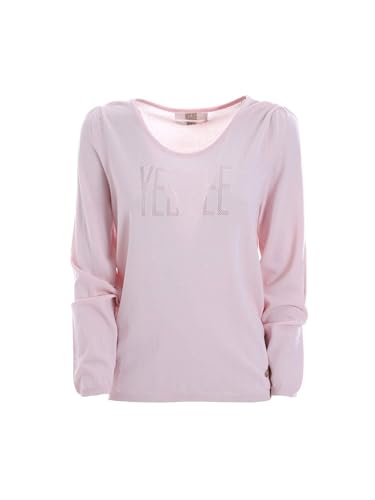 Maglioncino Donna Rosa Yes-zee Maille Premium Modèle M428
