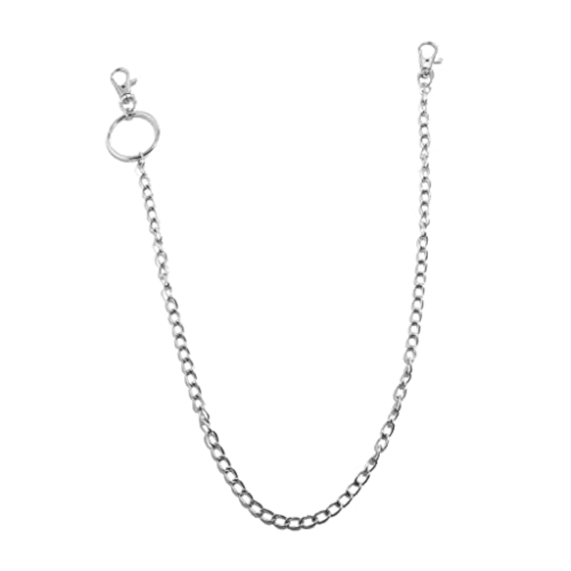 3pc Unisex Metal Wallet Chain Necklace Set