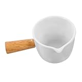 Holibanna Sahnekännchen Aus Keramik Mini-krug Mit Ausguss Dip-saucenhalter Für Milch Und Saucen Elegant Für Tischdekoration