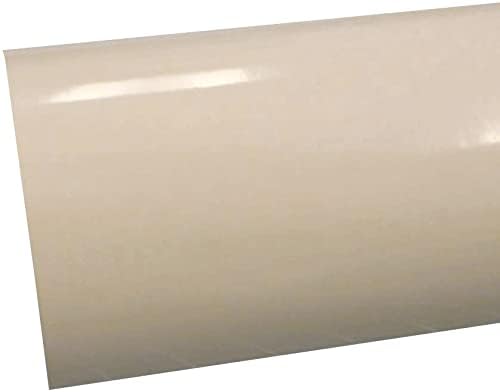 12" x 10 Ft Roll of Glossy Oracal 651 Beige Vinyl for Craft Cutters and Vinyl Sign Cutters