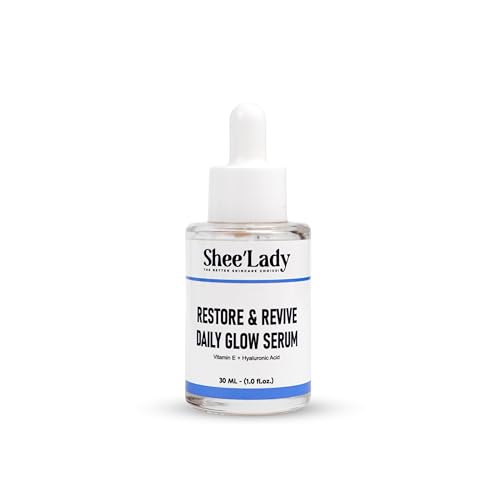 Shee'lady Restore & Revive Daily Glow Serum Daily Anti-Aging Wrinkle and Skin Tone Skin Care...