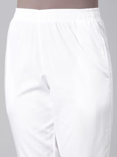 Image of TWIN BIRDS Women Viscose Cotton Kurti Pants | Stretch Ethnic Daily Trousers