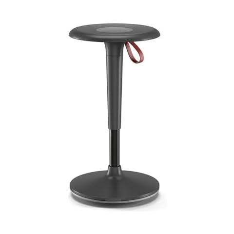 Eliot Lio Black Ergonomic Stool with 360° Movement Cover