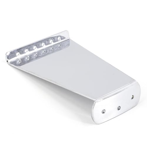 RuiJOTWAT Cordier de guitare 6 cordes pour guitare électrique jazz, pièces de rechange chromées