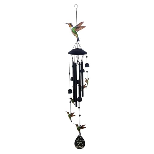 Carillon à vent extérieur 98 cm résistant aux intempéries pour décoration jardin et balcon - 2