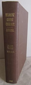 Hebrew Union College Jubilee Volume 1875 1925